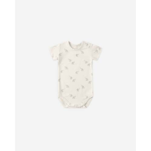 Bamboo Short Sleeve Bodysuit Wildflower