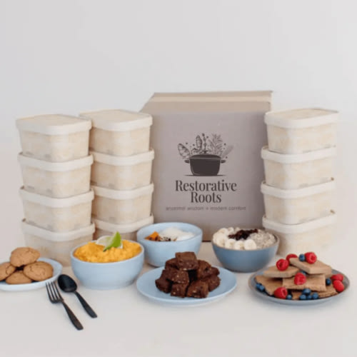 Healing Meal Gift Cards for Postpartum Recovery Support