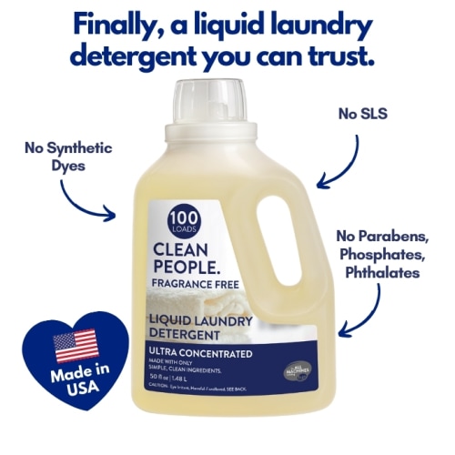 Liquid Laundry Detergent - Clean People