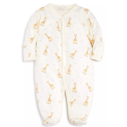 Sophie La Girafe Print Footie - Baby