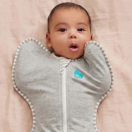 Swaddle Up™ 1.0 TOG Cotton Gray