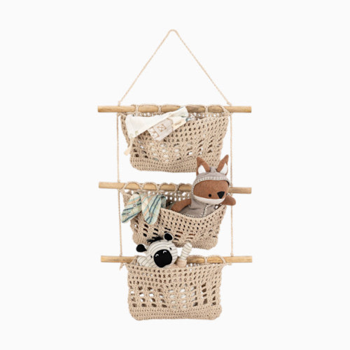 3-Tier Toy Hanging Wall Storage Organizer