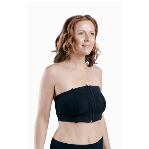 Hands-Free Pumping Bra - Comfortable, Adjustable, Customizable - Converts Nursing Bra or Maternity Bra to Breast Pump Bra
