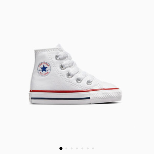Chuck Taylor All Star White High Top Baby Shoe