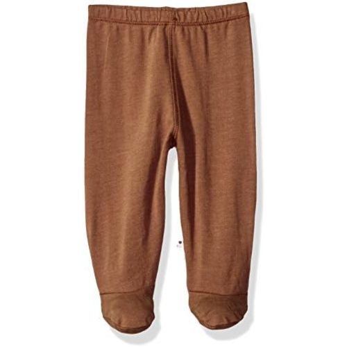 Babysoy Comfy Unisex Newborn Baby Pull-On Footed Pants with Feet