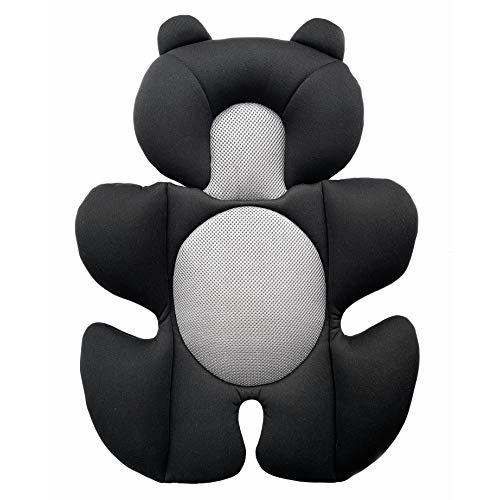 G Ganen Baby Comfort Support Cushion Stroller and Seat Comfort Cushion Insert Liner (Black Bear)