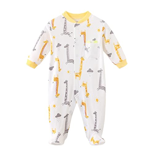 Infant Baby Girl Boy Onesie Cotton Newborn Outfit Bodysuit Jumpsuit Long Sleeve Romper