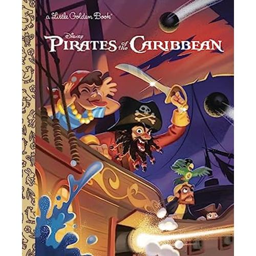 Pirates of the Caribbean (Disney Classic) (Little Golden Book)
