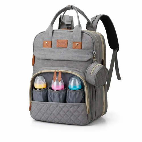 3-in-1 Diaper Backpack with Changing Station & 19 Storage Pockets