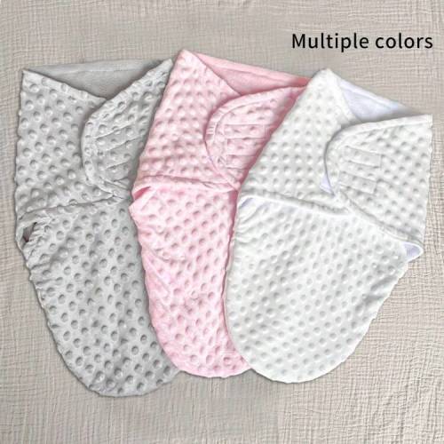 1pc Baby Swaddle Wrap, Newborn Anti-Startle Swaddle Blanket, Warm Fleece For Winter, Baby Cocoon Sleep Sack, 3D Beaded Soft & Comfortable, Gentle On Skin, Perfect Newborn Baby Shower Gift | SHEIN USA