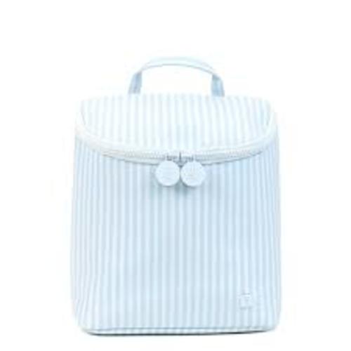 TRVL Blue Pimlico Stripe Take Away Insulated Lunch Bag