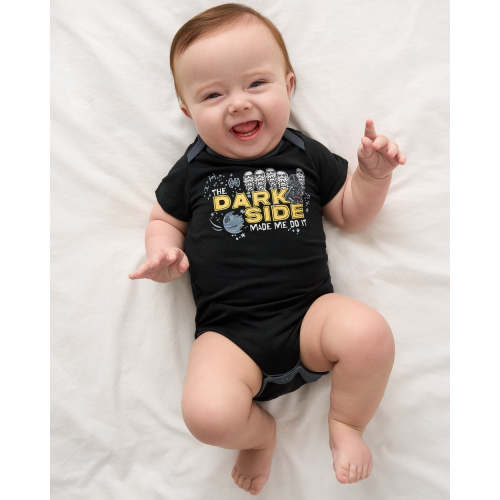 Star Wars Dark Side Short Sleeve Bodysuit | Little Sleepies