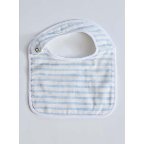 Striped Bib | Blue