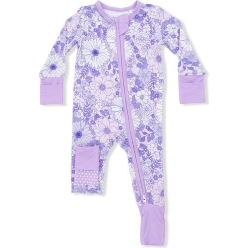 Lacy Lavender Floral - Convertible Romper