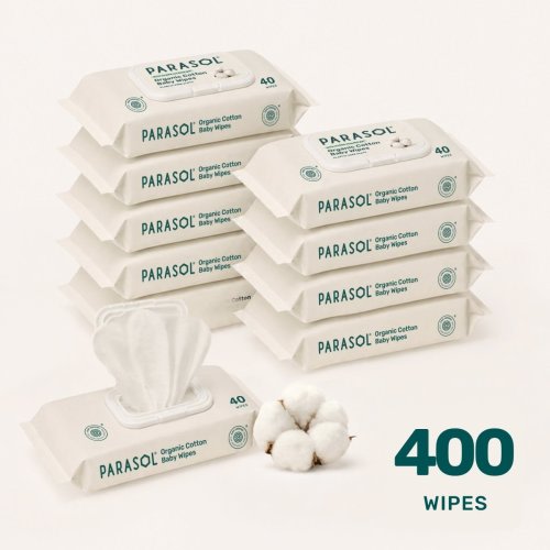 100% Organic Cotton Baby Wipes With Hydra Vitamin B5™