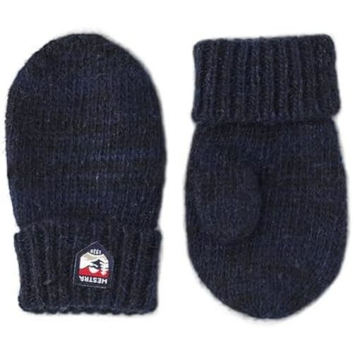 Hestra Pancho Baby Mitt (Child 0-4yrs) I Kids Cashmere Wool Mitten for Winter Weather