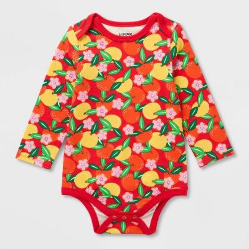 Lunar New Year Baby Bodysuit - Red Fruit 0-3M