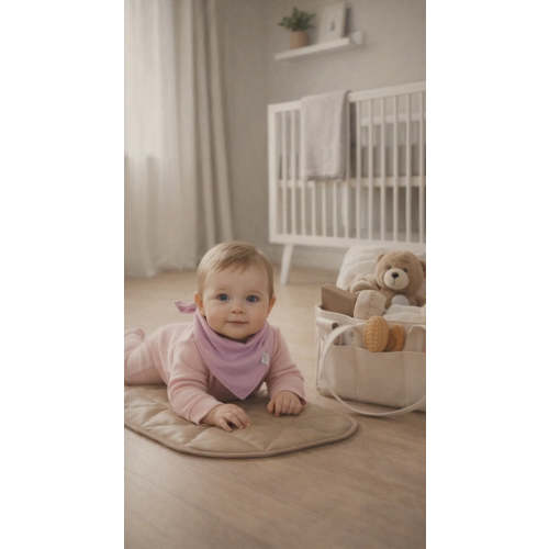 QUILTED MAT | 16"X30" | TAN