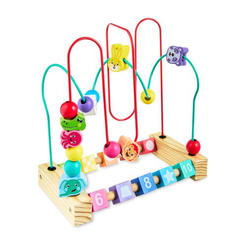 Spark Create Imagine Wooden Bead Maze Toy for Aged 12 Months+ Babies & Toddlers