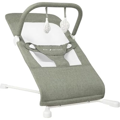 Baby Delight Highland Baby Bouncer, Sage Tweed