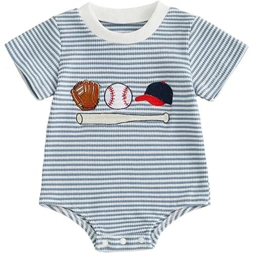Toddler Baby Boy Girl Waffle Romper Funny Bubble Oversized Romper Bodysuit Summer Onesie Clothes 3 6 12 18 Months