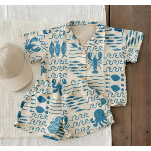 Baby & Kids Lobster Wave Beach Set - 6-12 M