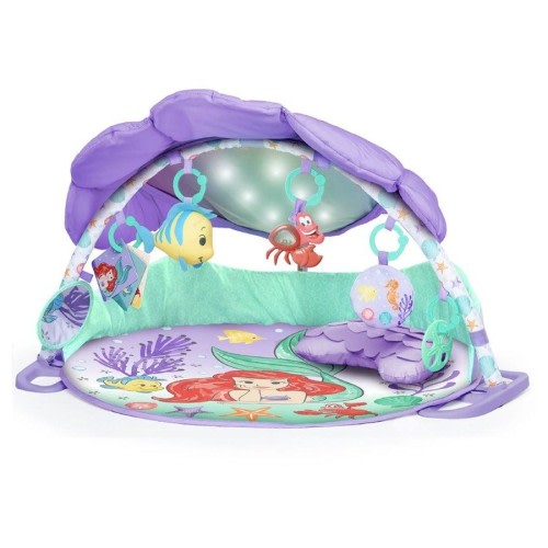 Bright Starts Disney Baby Little Mermaid Twinkle Baby Play Mat Activity Gym 0m+