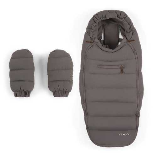 Nuna Winter Stroller Set with Bag - Granite