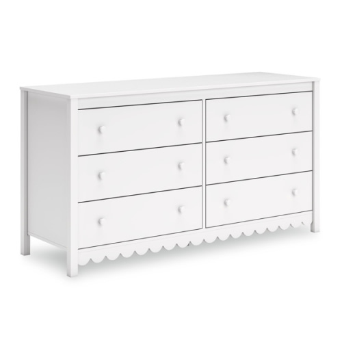 Hallityn Dresser, White