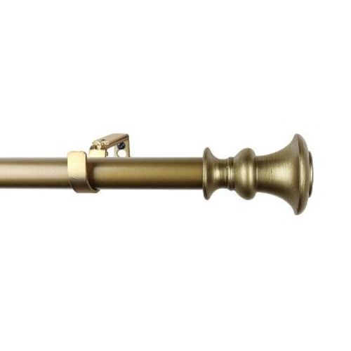 Urbanest 1-inch Tavo Adjustable Drapery Curtain Rod - 7 Finishes