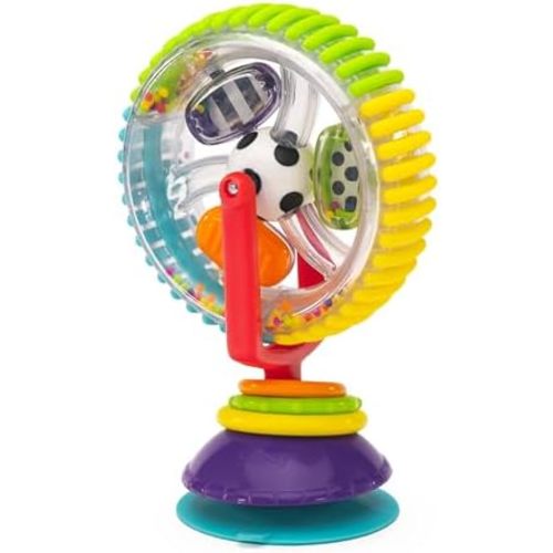 Sassy Wonder Wheel Spinning High Chair Tray Toy, Age 6+ Months