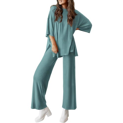 PRETTYGARDEN Two Piece Set for Women Lounge Clothing