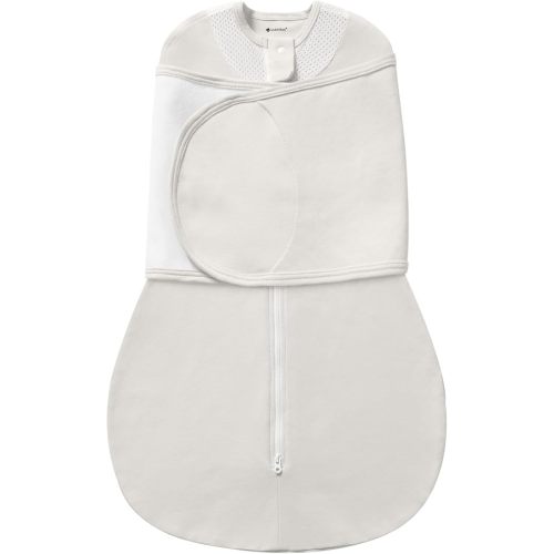 Swaddles for Newborns, Safe Sleep Swaddle Sack with Mesh Design, 100% Cotton, 3-Way Adjustable Transitional Swaddle