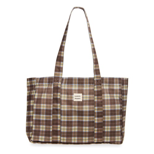 Check Tote Bag