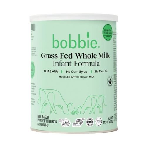Bobbie Grass Fed Whole Milk Infant Powdered Formula - 14oz