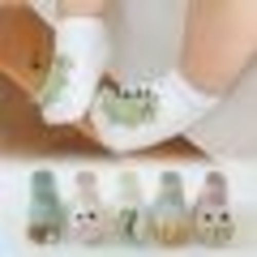 Cute Cartoon Bear Baby Socks for Boy Girl Spring Soft Cotton Anti Slip Soled Newborn Toddler Sock