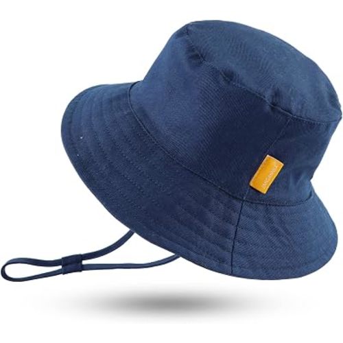 Cotton Baby Sun Hat Infant Toddler Boys Girls Bucket Hats Summer Sun Protection Kids Beach Caps