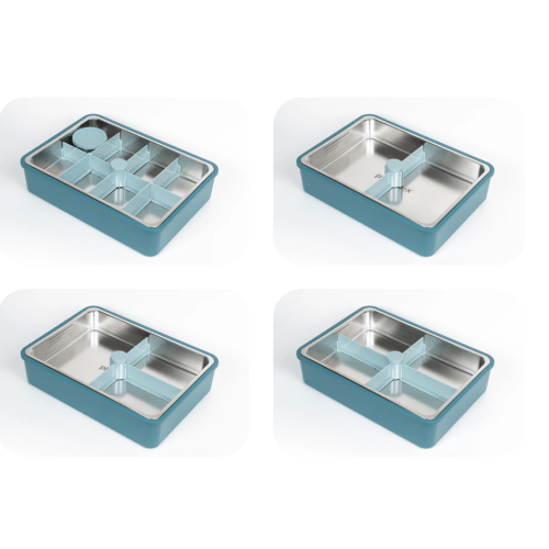 Teal Platterbox Accessories
