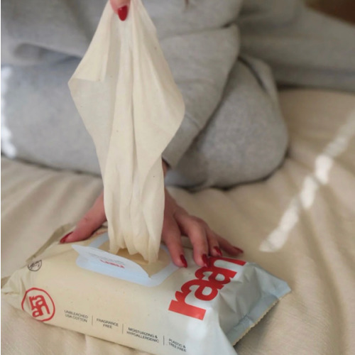 100% Cotton Baby Wipes – Unscented, Hypoallergenic | raan
