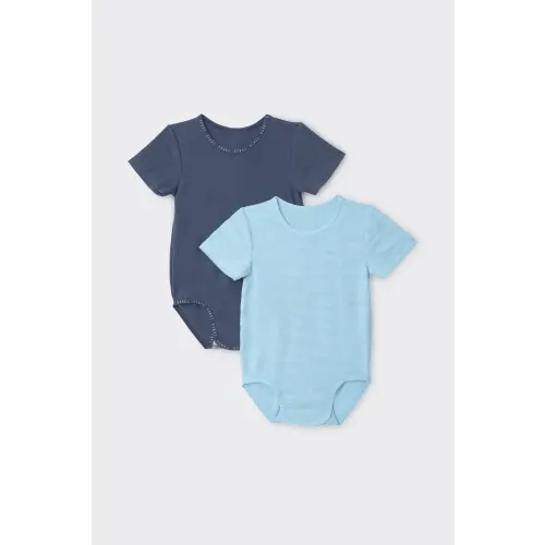 Wondergrow Textured Teesuit 2 Pack