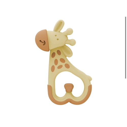 Dr. Brown's Ridgees Giraffe, Massaging Baby Teether, Designed by a Pediatric Dentist, BPA Free, 3m+
