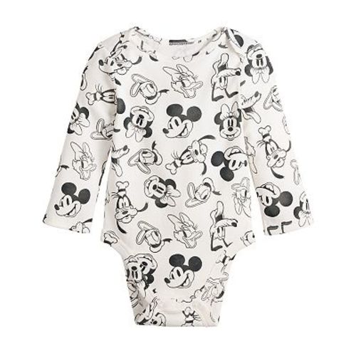 Disney's Mickey Mouse & Friends Baby Boy Long Sleeve Bodysuit by Jumping Beans®