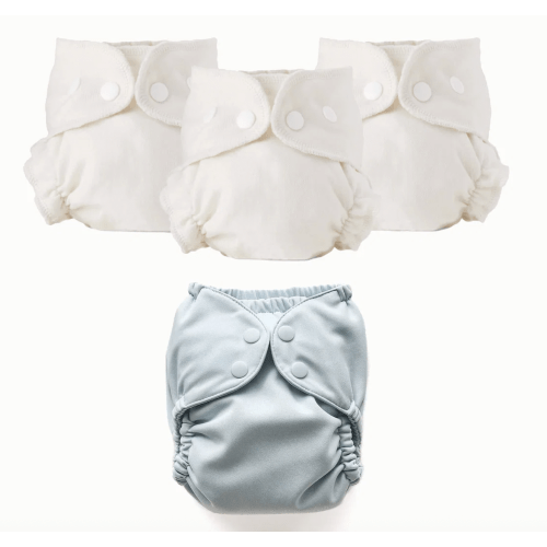Organic Cloth Diaper Bundle Starter Size 1 – Esembly