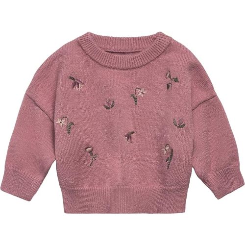 Modern Moments by Gerber Baby Embroidered Sweater Knit Top
