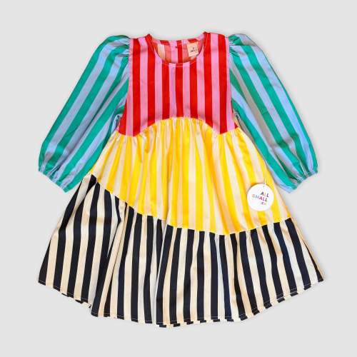 Crayon Stripe Dress – All Small Co.