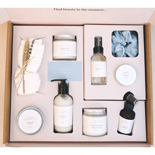 Postpartum Care Package Deluxe: New Mom Gift Box | Baby Shower Gift that Moms Need | Organic Ingredients for New Mom Recovery |