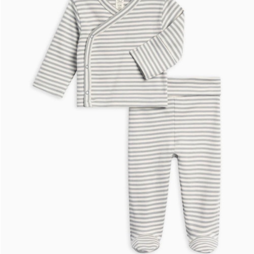 Riley 2 Piece Kimono Wrap Top and Pant Set