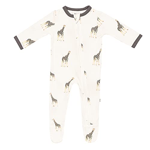 KYTE BABY Soft Bamboo Rayon Footies, Zipper Closure, 0-24 Months