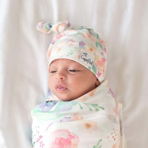 Top Knot Hat - Bloom