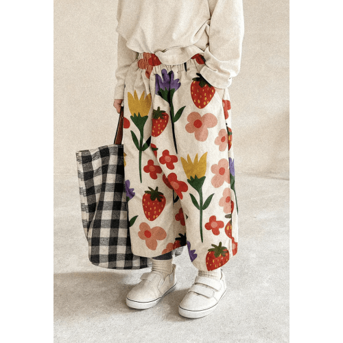 Baby & Kids Flowers Casual Pants